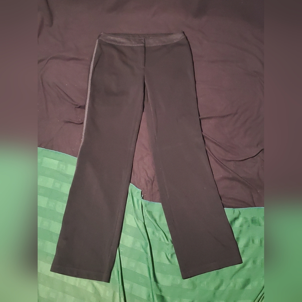Black Pants with stripe